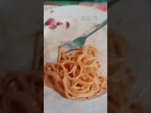 Spaghetti Ketchup /2 #Spathetti #ketchup #spaghettiwithketchup