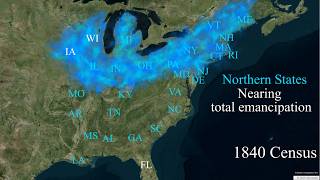 1840 US Census, Part 1: Population, Demographics | States, Cities, Slavery | Territories