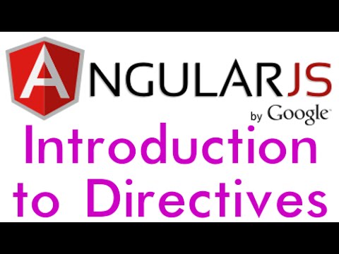Angular JS Tutorial (1) - Directives Introduction