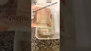 How to make surprise money cake