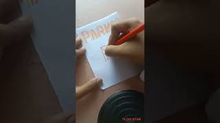 Parker Name Logo Design #ytshorts #shorts #namelogo
