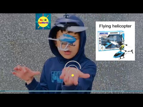 Let's Fly the helicopter!!! Sensor Toy