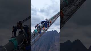 Take you to experience the world's tallest bridge under construction in Huajiang Canyon up close.