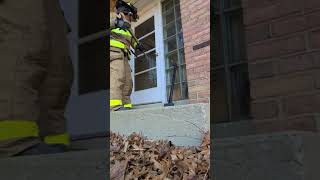 Single Firefighter Forcible Entry- Outward Swinging Door