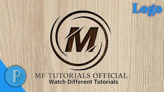 How to make professional wooden logo for youtube channel [Youtube logo Design][logo for youtube]
