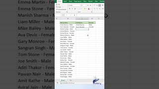 Flash Fill in Excel (Ctrl + E) | Smart Excel Trick #flashfill #ctrle #excel #ediary9