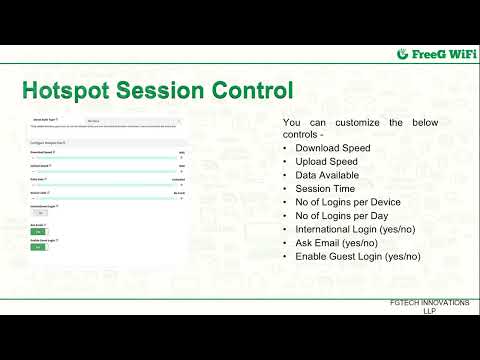 FreeG WiFi Introduction Captive Portal Solution trusted by 100+ brands in India | www.freegwifi.com