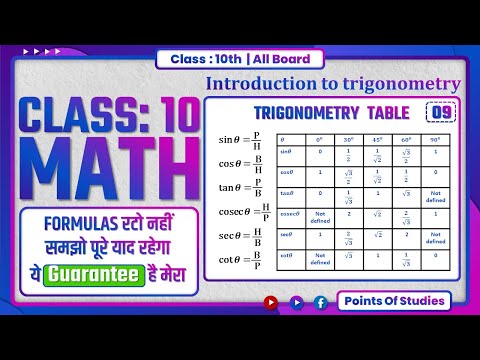 Trick to Learn Trigonometry Table FAST!