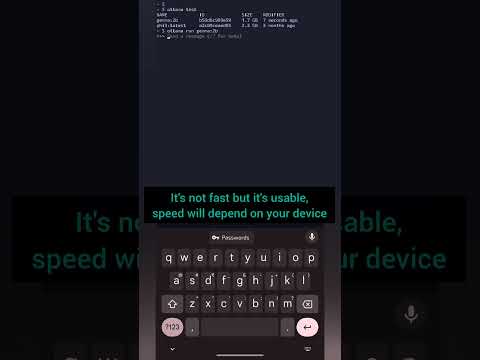 Run AI model on Mobile Phone 😱 #shorts #ai
