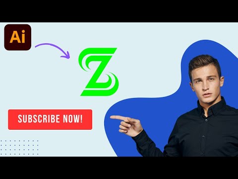 Letter Logo Design Illustrator Bangla Tutorial || SZ logo design illustrator