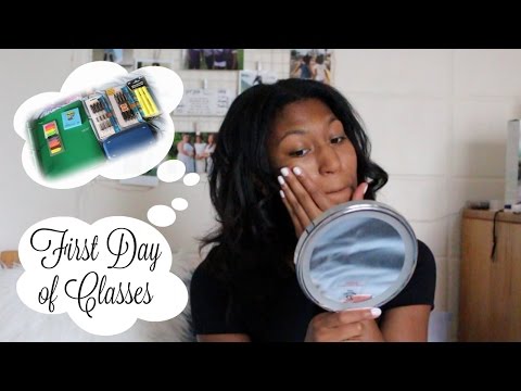 GRWM & Vlog: First Day of College Classes