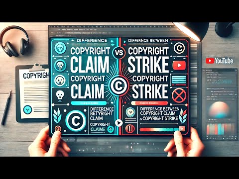 DIFFERENCE BETWEEN COPYRIGHT CLAIM VS COPYRIGHT STRIKE 🤔