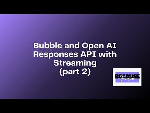 Open AI Responses API with Streaming Conversation