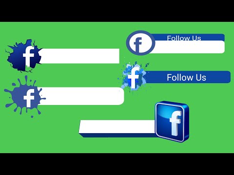 Top 5 Facebook Follow Button Green Screen