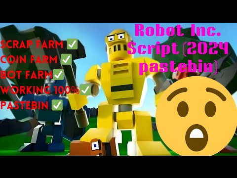 Roblox Robot Inc. mod menu script🔥🤩👌 (pastebin working 100%✅️)