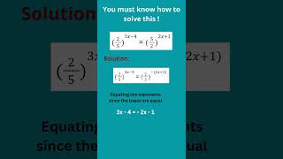 Solve for x | viral | Mathematical Animations #MathematicsAnimation