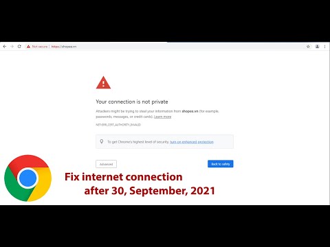 Fix error NET::ERR CERT DATE INVALID - Your connection is not private - MacOS - 2021