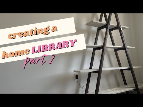 Creating a HOME LIBRARY! part 2 | with 100+ books