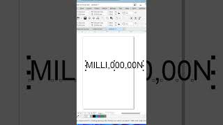 MILLION logo concept in CorelDraw #shorts #logodesign #coreldraw #logo #graphicdesign