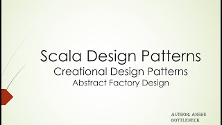 Abstract Factory design pattern