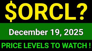ORCL Stock (Oracle Corporation) ORCL Stock Technical Analysis | December 19, 2025