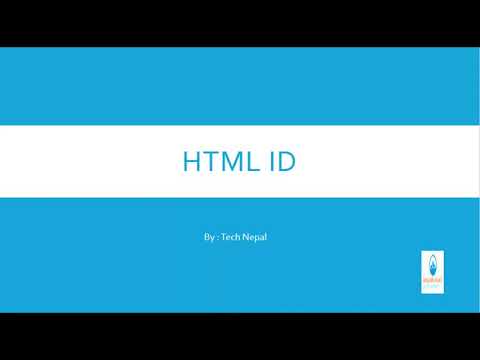 HTML ID.|| Tutorial 11