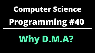 Computer Science | Programming #40 | Why use Dynamic Memory Allocation?