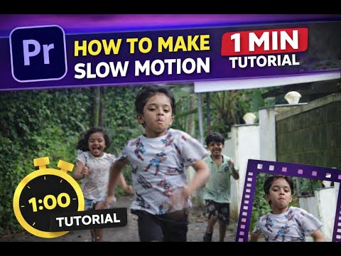 How to Make Slow Motion in Premiere Pro | 1 Minute Tutorial