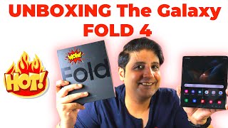 Samsung Galaxy Z Fold 4 Unboxing 🔥🔥🔥🔥