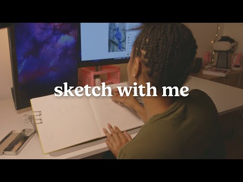 Sketch with me | drawing birds