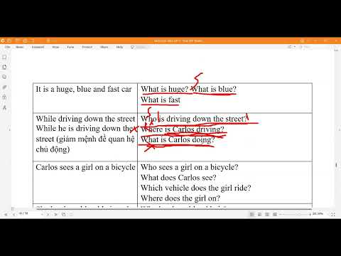 Cách xác định 5W1H là S hay không,để trả lời 5W1H Questions