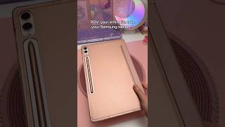 my Samsung tablet runs my whole life 🫠 | galaxy tab S9 | penly android app | digital planner