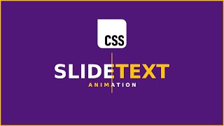 CSS Slide Text Animation