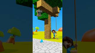Oh A DIAMOND 🤣 Minecraft Movie| PK XD Meme #funny #memes #animation #pkxd #shorts