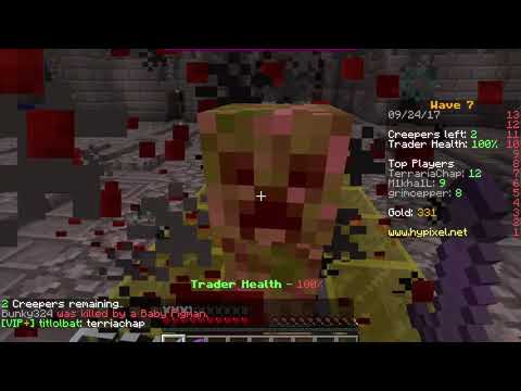 Save the Villager!!(Creeper Attack!!)
