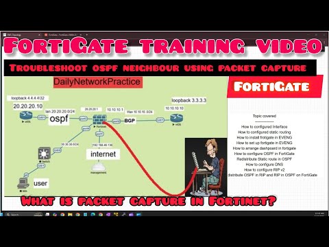 Day 19 | OSPF Troubleshooting Using Packet Capture | Ospf Neighbour Troubleshooting | Fortigate