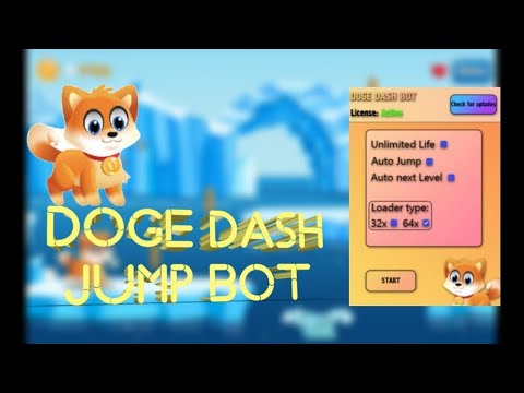 ☀️Jump Bot v3 0 for Doge Dash | Python Bot | NFT, P2E | No Mistakes !☀️