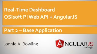 Real-Time Dashboard #2 - Base Application