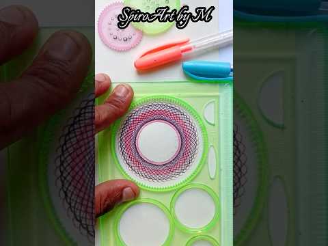 Simple Spirograph, Stunning Results 😍😍 #shorts #spirograph #asmr #art #relaxing