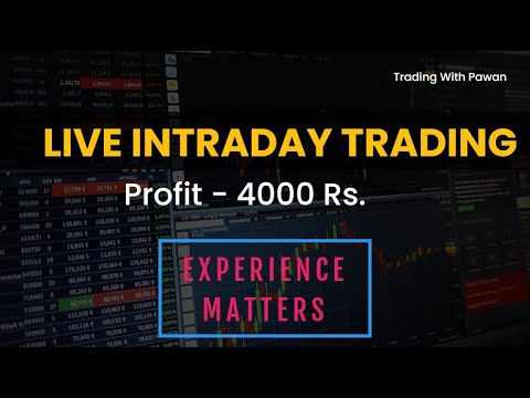 Live Intraday Trading ! Bajaj Finance & Axis Bank CE ! Trading With Pawan