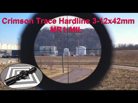 Crimson Trace Hardline 3-12x42 MR1-Mil - Another solid option from the Crimson Trace.