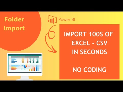 No Code Power BI Automation – Import 100s of Excel/CSV Files Instantly