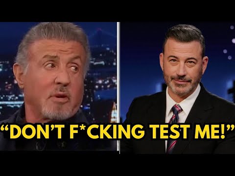 Sylvester Stallone WALKS OUT of Jimmy Kimmel LIVE After Explosive On-Air Clash Shocks Hollywood!