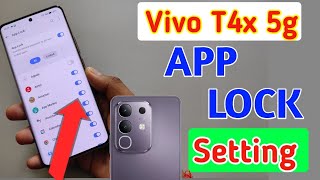 How to lock apps in Vivo t4x 5g/Vivo t4x 5g me app lock kaise kare/vivo app lock