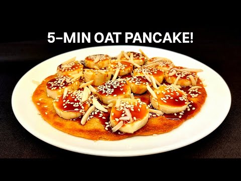 The Real Secret to 5-Min Healthy & Delicious Oat Pancakes! No Flour, No Sugar