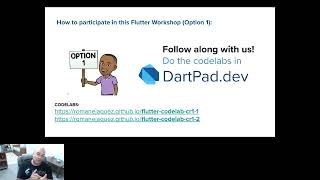 GDG Cincinnati - Flutter Workshop / Codealong using DartPad by Roman Jaquez
