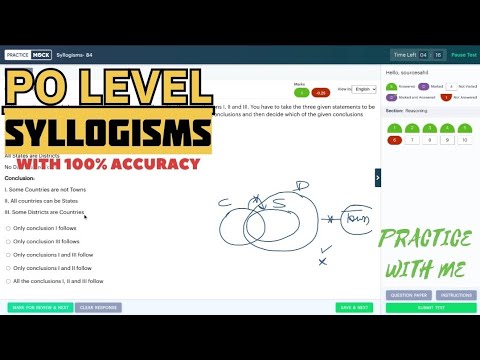 PO LEVEL SYLLOGISMS WITH 💯% ACCURACY | SHL POINT