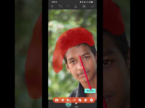hairstyle change editing | Picsart photo editing #picsartphotoediting #viralshorts #shorts