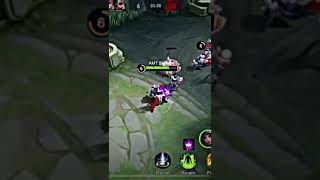 [00ff00][System]SkyWee(Chou) [-]left the match. #shorts #mobilelegends