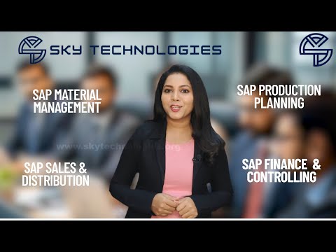 SKY Technologies - SAP Modules Training - "Elevate Your SAP Skills – The SKY’s the Limit!"